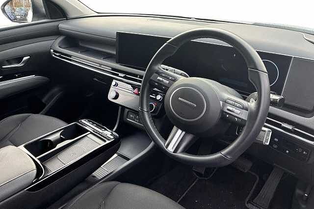 Hyundai TUCSON 1.6T Hybrid Advance 5dr Auto Pearl - Serenity white