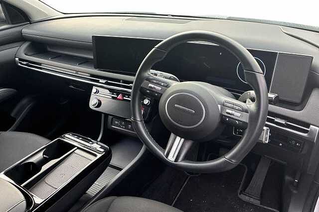 Hyundai TUCSON 1.6T Hybrid Advance 5dr Auto Pearl - Serenity white