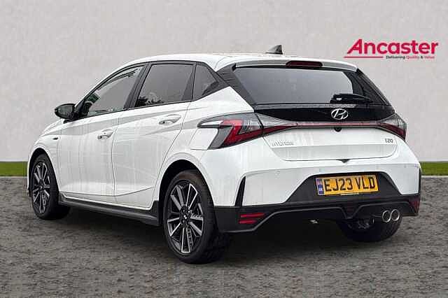 Hyundai I20 1.0T GDi 48V MHD 120 N Line 5dr DCT White