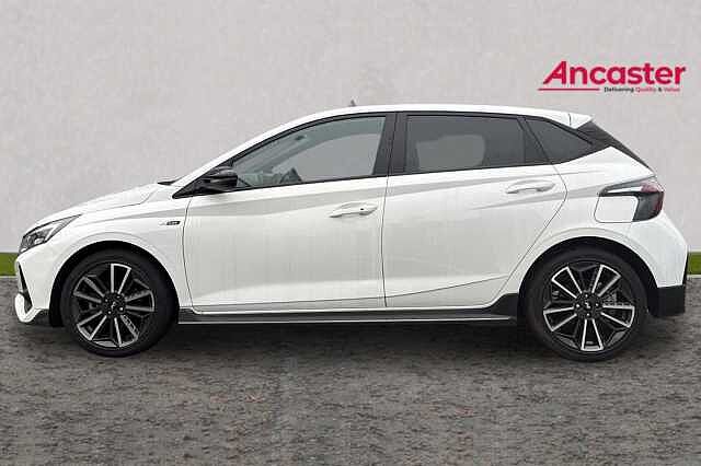 Hyundai I20 1.0T GDi 48V MHD 120 N Line 5dr DCT White