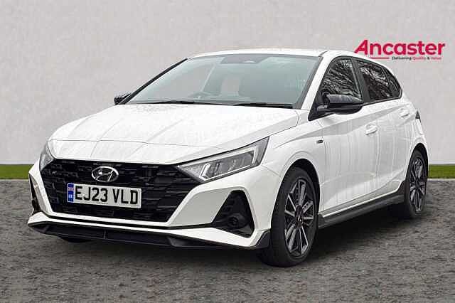 Hyundai I20 1.0T GDi 48V MHD 120 N Line 5dr DCT White