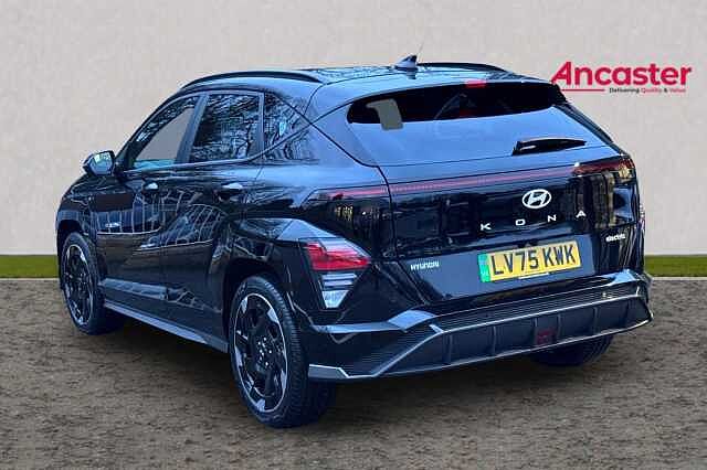 Hyundai KONA 160kW N Line S 65kWh 5dr Auto Pearl - Abyss black