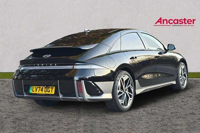 Hyundai IONIQ 6 239kW Ultimate 77kWh 4dr AWD Auto Additional Pearl - Abyss black