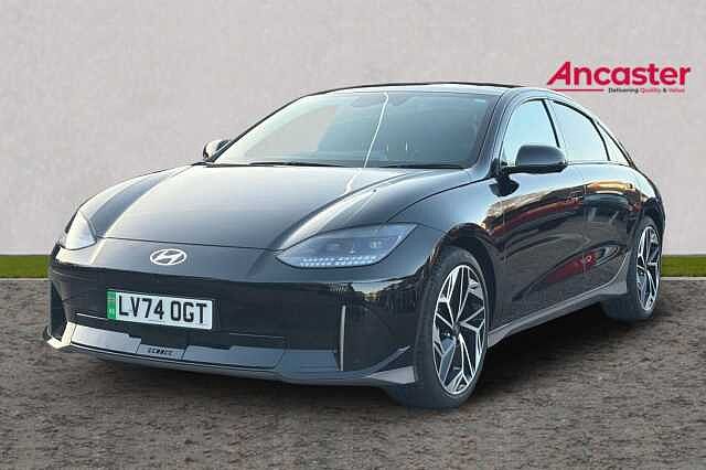 Hyundai IONIQ 6 239kW Ultimate 77kWh 4dr AWD Auto Additional Pearl - Abyss black
