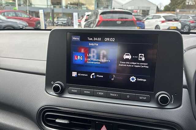 Hyundai KONA 1.0 TGDi 48V MHEV SE Connect 5dr Black