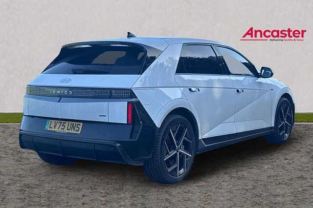 Hyundai IONIQ 5 239kW N Line 84 kWh 5dr AWD Auto lid - Atlas white