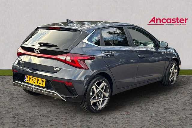 Hyundai I20 1.0T GDi Premium 5dr DCT Pearl - Aurora grey
