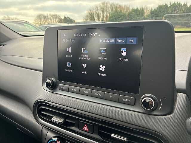 Hyundai KONA 1.0 TGDi 48V MHEV SE Connect 5dr Black