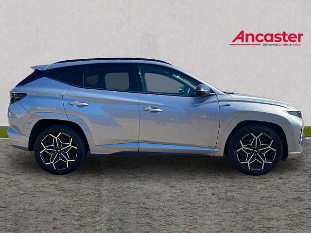 Hyundai TUCSON 1.6 TGDi 48V MHD N Line 5dr 2WD DCT Shimmering Silver