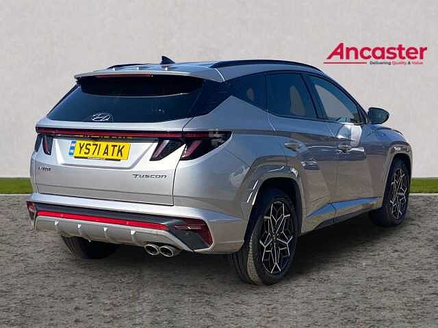 Hyundai TUCSON 1.6 TGDi 48V MHD N Line 5dr 2WD DCT Shimmering Silver