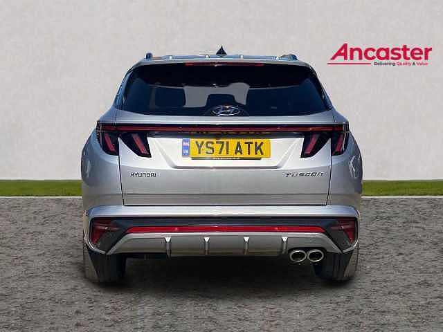 Hyundai TUCSON 1.6 TGDi 48V MHD N Line 5dr 2WD DCT Shimmering Silver