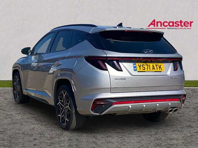 Hyundai TUCSON 1.6 TGDi 48V MHD N Line 5dr 2WD DCT Shimmering Silver