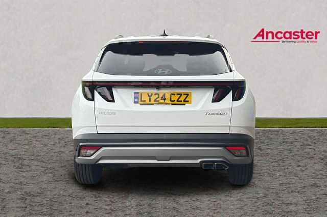 Hyundai TUCSON 1.6T 48V MHD Advance 5dr DCT lid - Atlas white