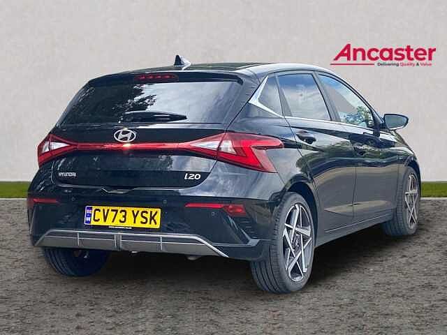 Hyundai I20 1.0T GDi Ultimate 5dr DCT Sapphire Black Metallic