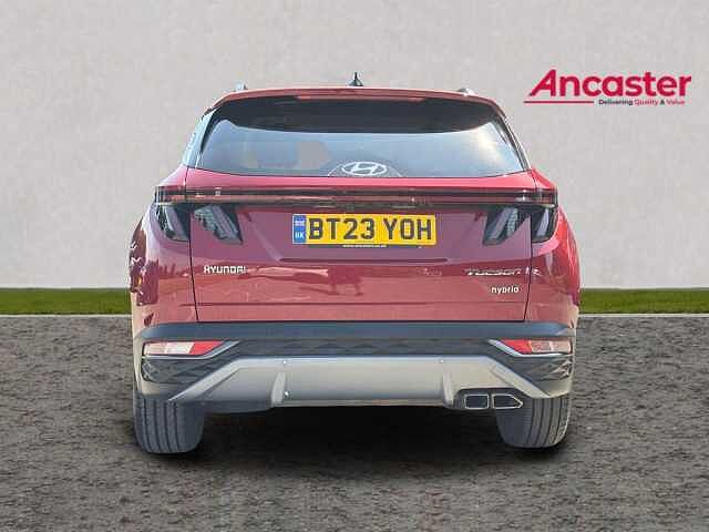 Hyundai TUCSON 1.6 TGDi Hybrid 230 Premium 5dr 2WD Auto Ultimate red