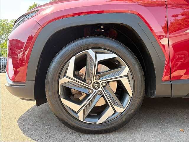 Hyundai TUCSON 1.6 TGDi Hybrid 230 Premium 5dr 2WD Auto Ultimate red