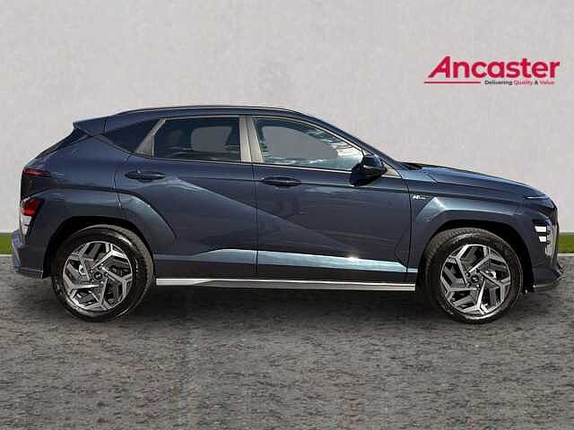 Hyundai KONA 1.6 Hybrid 138 N Line 5dr DCT Pearl - Denim blue