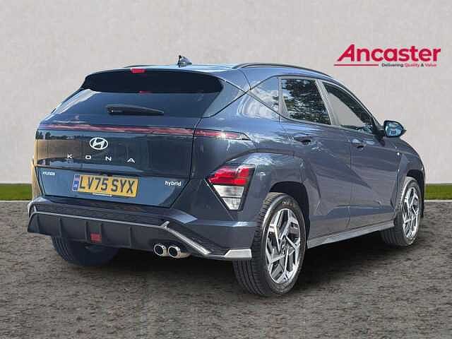 Hyundai KONA 1.6 Hybrid 138 N Line 5dr DCT Pearl - Denim blue