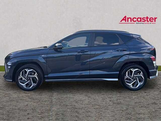 Hyundai KONA 1.6 Hybrid 138 N Line 5dr DCT Pearl - Denim blue