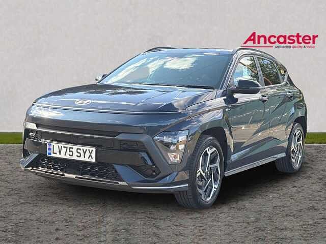Hyundai KONA 1.6 Hybrid 138 N Line 5dr DCT Pearl - Denim blue