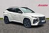 Hyundai TUCSON 1.6T 48V MHD N Line S 5dr DCT Pearl - Serenity white