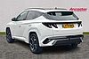 Hyundai TUCSON 1.6T 48V MHD N Line S 5dr DCT Pearl - Serenity white