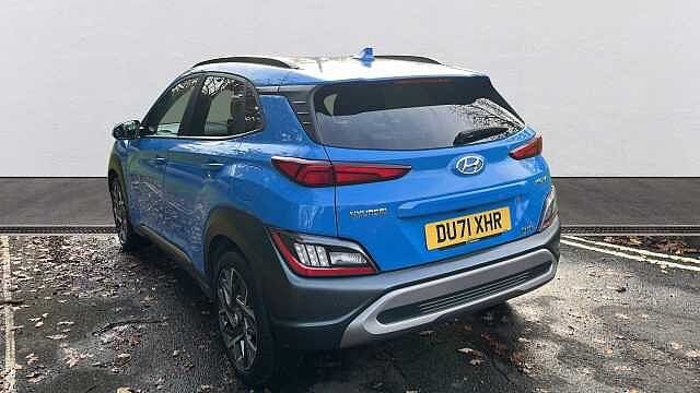 Hyundai KONA 1.6 h-GDi Premium SUV 5dr Petrol Hybrid DCT Euro 6 (s/s) (141 ps) Blue