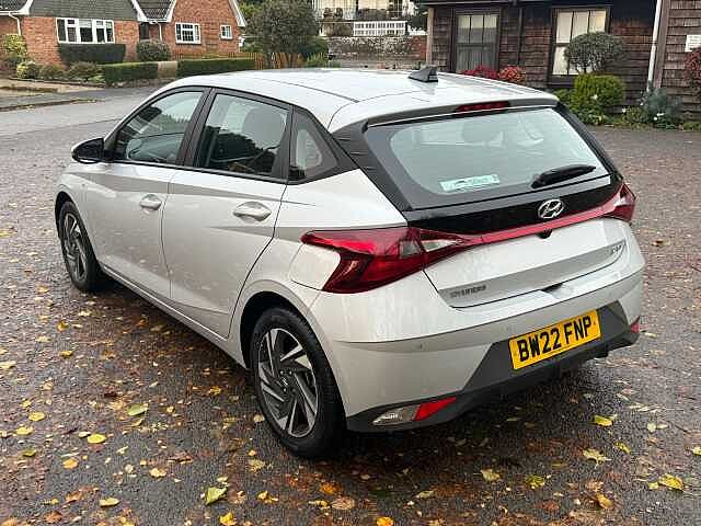Hyundai I20 1.0 T-GDi MHEV SE Connect Hatchback 5dr Petrol Hybrid DCT Euro 6 (s/s) (100 ps) Silver