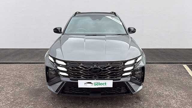 Hyundai TUCSON 1.6 T-GDi N Line S SUV 5dr Petrol Hybrid Auto Euro 6 (s/s) (215 ps) Grey