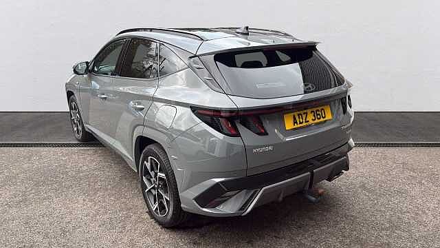 Hyundai TUCSON 1.6 T-GDi N Line S SUV 5dr Petrol Hybrid Auto Euro 6 (s/s) (215 ps) Grey