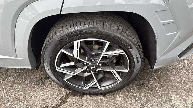 Hyundai TUCSON 1.6 T-GDi N Line S SUV 5dr Petrol Hybrid Auto Euro 6 (s/s) (215 ps) Grey