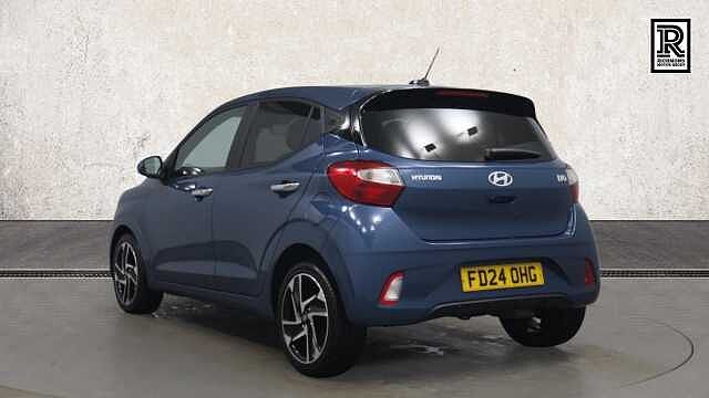 Hyundai I10 1.0 Premium Hatchback 5dr Petrol Auto Euro 6 (s/s) (63 ps) Blue