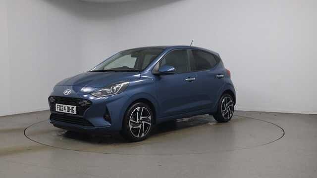 Hyundai I10 1.0 Premium Hatchback 5dr Petrol Auto Euro 6 (s/s) (63 ps) Blue