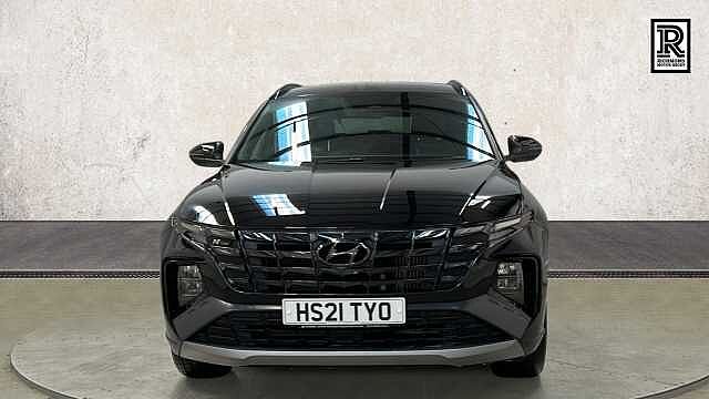 Hyundai TUCSON 1.6 T-GDi MHEV N Line SUV 5dr Petrol Hybrid DCT Euro 6 (s/s) (150 ps) Black
