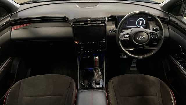 Hyundai TUCSON 1.6 T-GDi MHEV N Line SUV 5dr Petrol Hybrid DCT Euro 6 (s/s) (150 ps) Black