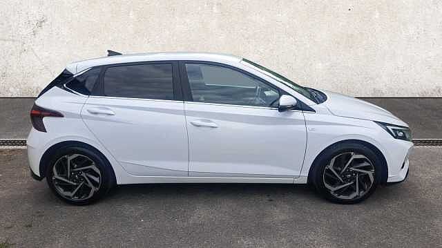 Hyundai I20 1.0 T-GDi MHEV Premium Hatchback 5dr Petrol Hybrid DCT Euro 6 (s/s) (100 ps) White