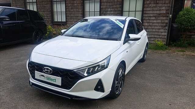 Hyundai I20 1.0 T-GDi MHEV Premium Hatchback 5dr Petrol Hybrid DCT Euro 6 (s/s) (100 ps) White