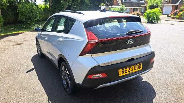 Hyundai BAYON 1.0 T-GDi MHEV SE Connect SUV 5dr Petrol Hybrid DCT Euro 6 (s/s) (100 ps) Silver