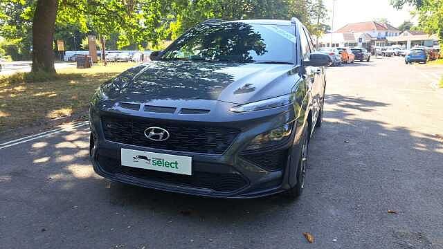 Hyundai KONA 1.0 T-GDi MHEV N Line SUV 5dr Petrol Hybrid Manual Euro 6 (s/s) (120 ps) Grey