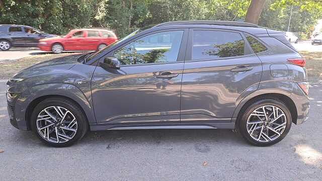 Hyundai KONA 1.0 T-GDi MHEV N Line SUV 5dr Petrol Hybrid Manual Euro 6 (s/s) (120 ps) Grey
