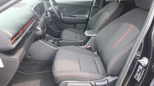 Hyundai KONA 1.6 h-GDi N Line SUV 5dr Petrol Hybrid DCT Euro 6 (s/s) (129 ps) Black