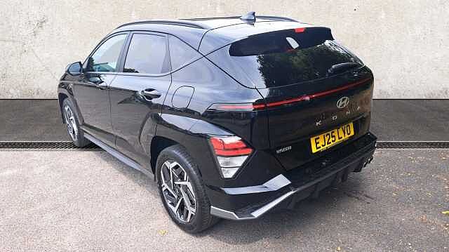 Hyundai KONA 1.6 h-GDi N Line SUV 5dr Petrol Hybrid DCT Euro 6 (s/s) (129 ps) Black