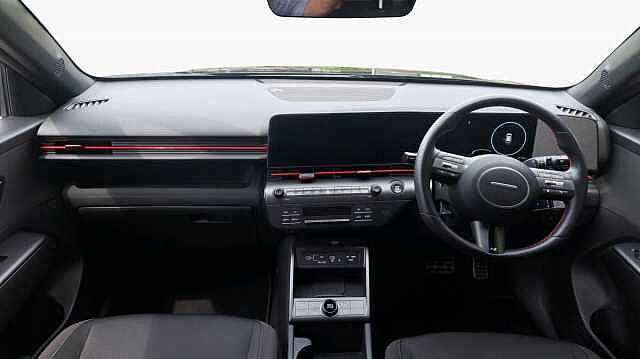 Hyundai KONA 1.6 h-GDi N Line SUV 5dr Petrol Hybrid DCT Euro 6 (s/s) (129 ps) Black