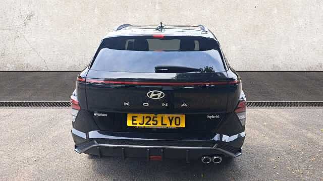 Hyundai KONA 1.6 h-GDi N Line SUV 5dr Petrol Hybrid DCT Euro 6 (s/s) (129 ps) Black