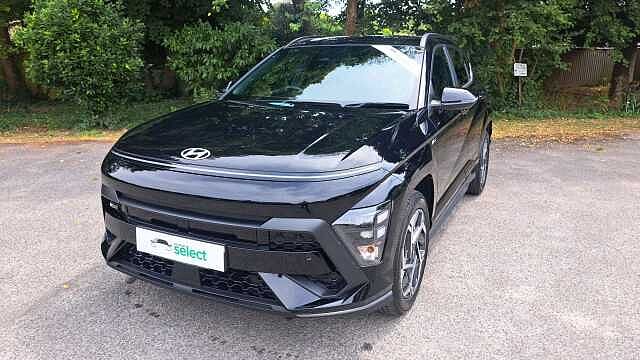 Hyundai KONA 1.6 h-GDi N Line SUV 5dr Petrol Hybrid DCT Euro 6 (s/s) (129 ps) Black