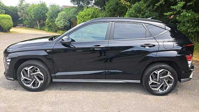 Hyundai KONA 1.6 h-GDi N Line SUV 5dr Petrol Hybrid DCT Euro 6 (s/s) (129 ps) Black