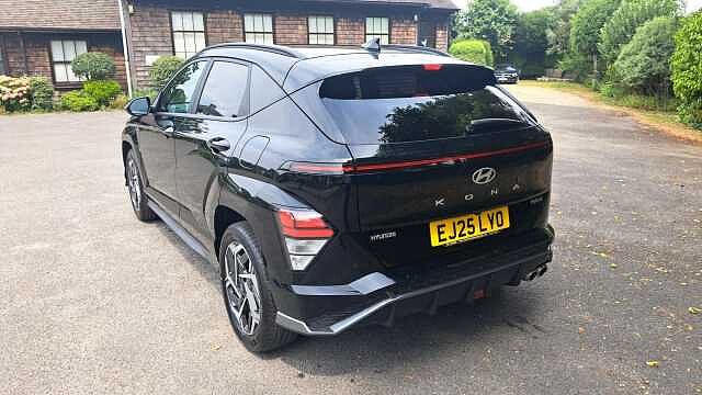 Hyundai KONA 1.6 h-GDi N Line SUV 5dr Petrol Hybrid DCT Euro 6 (s/s) (129 ps) Black