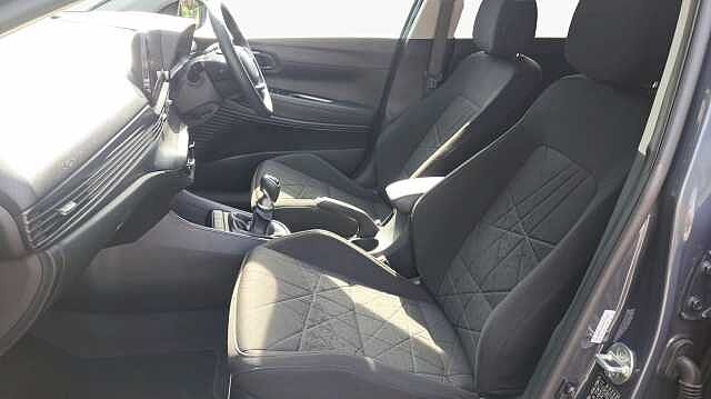 Hyundai BAYON 1.0 T-GDi MHEV Premium SUV 5dr Petrol Hybrid Manual Euro 6 (s/s) (100 ps) Aurora Grey/Black Cloth