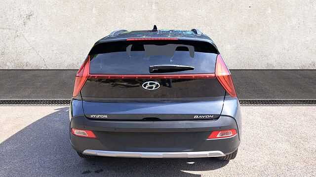 Hyundai BAYON 1.0 T-GDi MHEV Premium SUV 5dr Petrol Hybrid Manual Euro 6 (s/s) (100 ps) Aurora Grey/Black Cloth