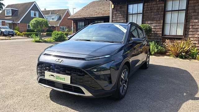 Hyundai BAYON 1.0 T-GDi MHEV Premium SUV 5dr Petrol Hybrid Manual Euro 6 (s/s) (100 ps) Aurora Grey/Black Cloth